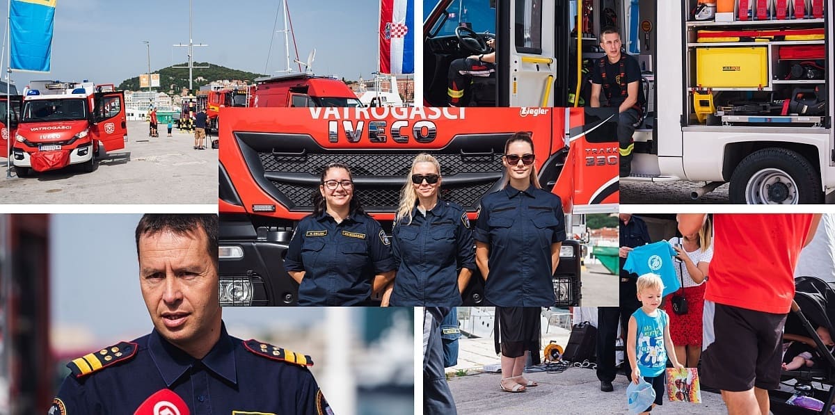 VELIKA PREZENTACIJA U SPLITSKOJ LUCI Vatrogasni sustav SDŽ ekipiran, opremljen i spreman za protupožarnu sezonu