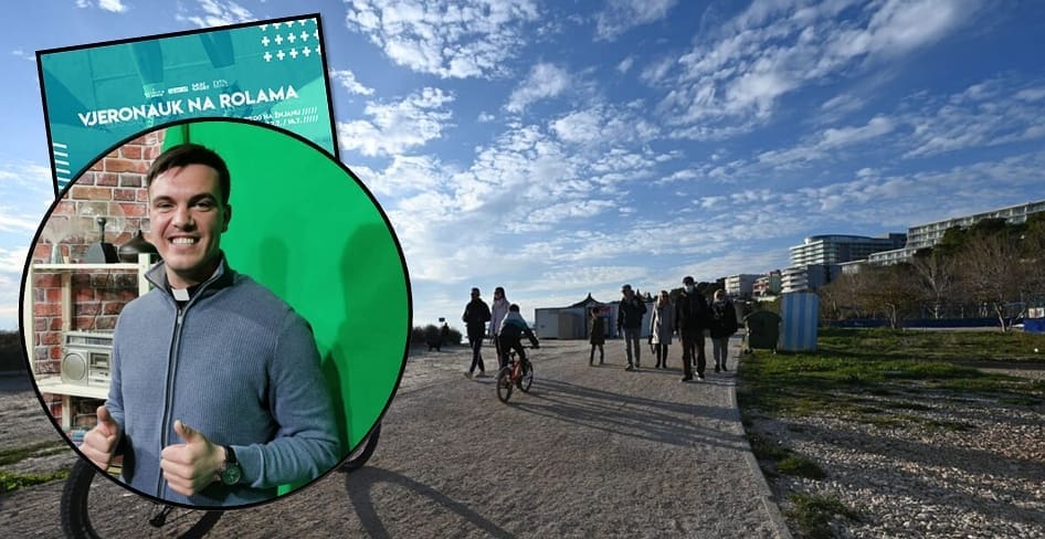 STIŽE NEŠTO NOVO NA ŽNJAN Mladi će povezivati vjeru i rekreaciju: "Dođite nam svi, organiziramo 'Vjeronauk na rolama'"