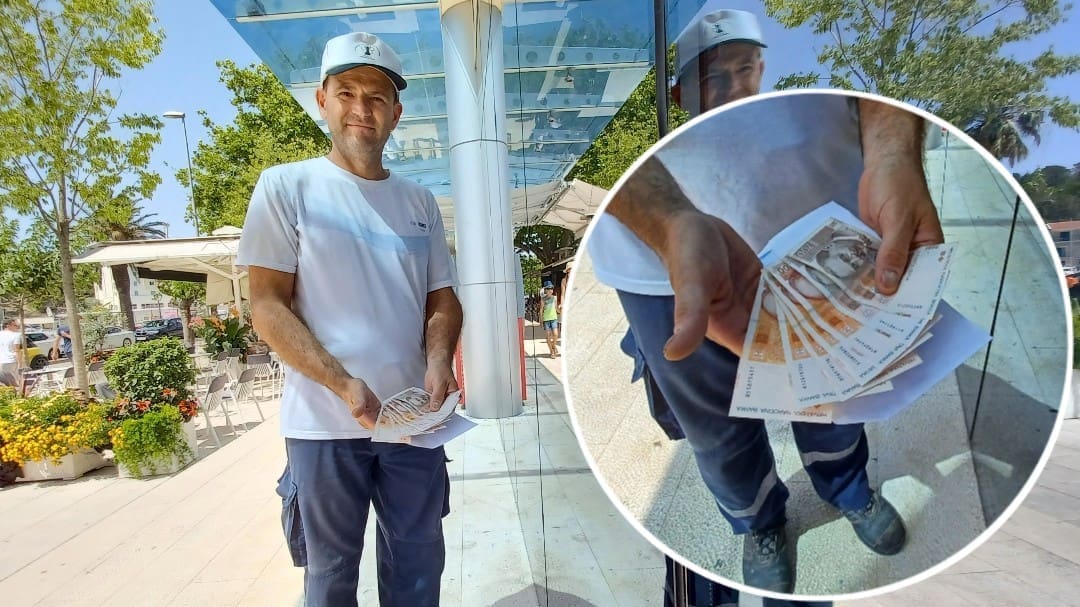 TRAŽI SE VLASNIK Pošteni komunalac i šahist pronašao novac na rivi ispred mjenjačnice, evo što se dalje dogodilo