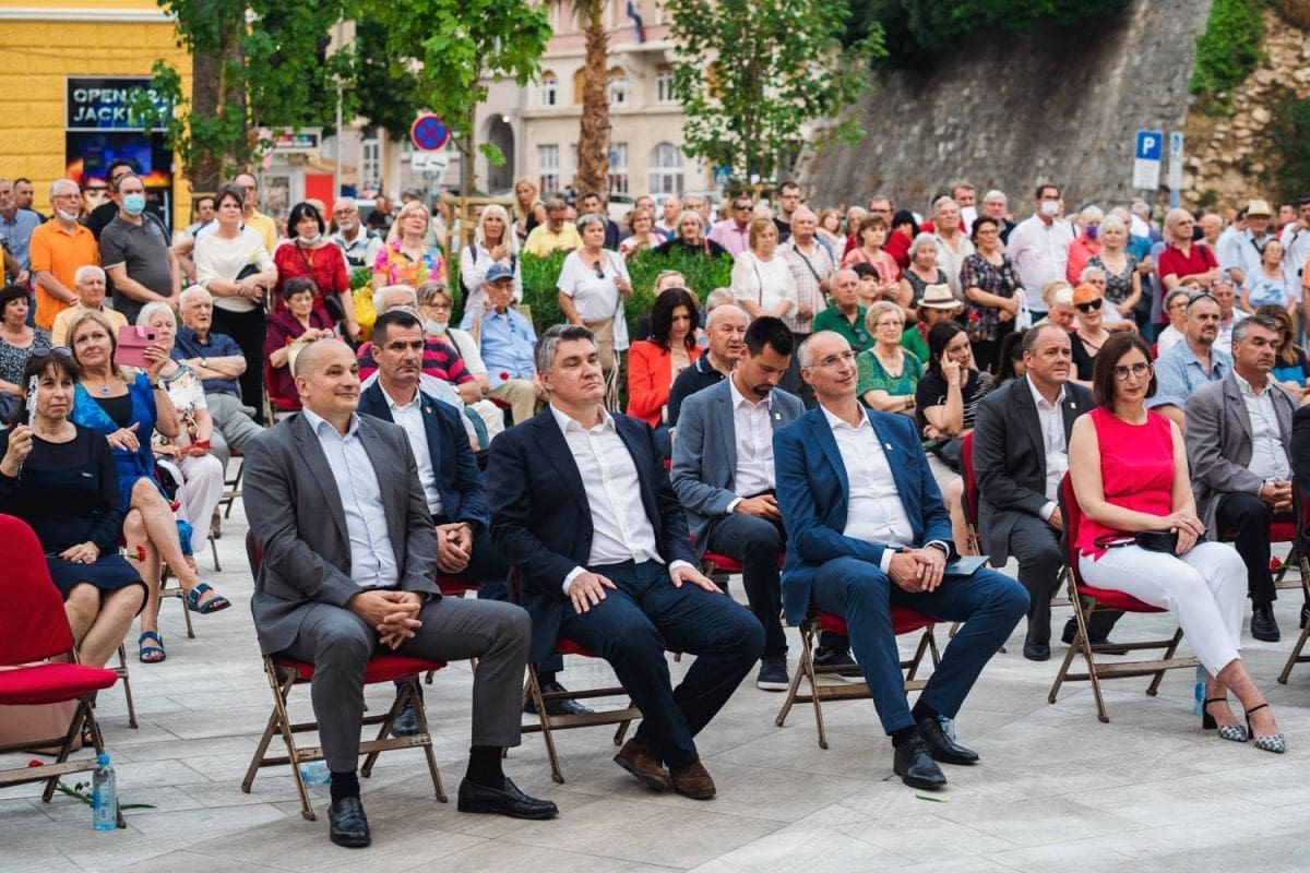 DAN ANTIFAŠISTIČKE BORBE U SPLITU Milanović i Puljak nagrađeni ovacijama: "Majka Dalmacija je dala puno za slobodu"