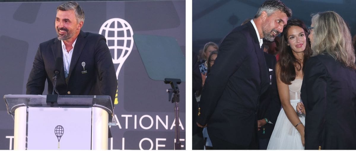 OSTVARENJE SNA Goran Ivanišević u Kući slavnih