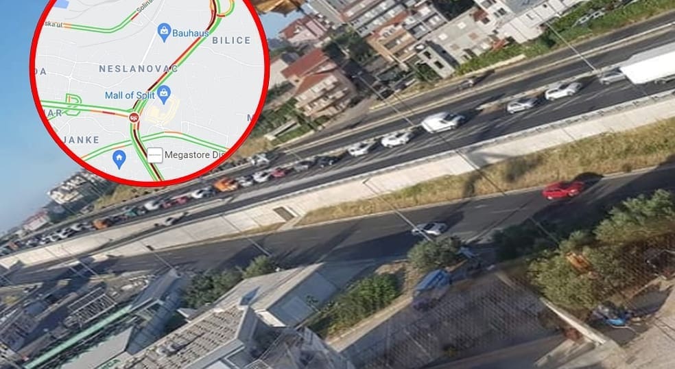 KAOS OD SPLITA DO OMIŠA Ogromne gužve su jutros, dogodilo se više prometnih nesreća: "Stojimo na mjestu već dugo, kolona je kilometarska"