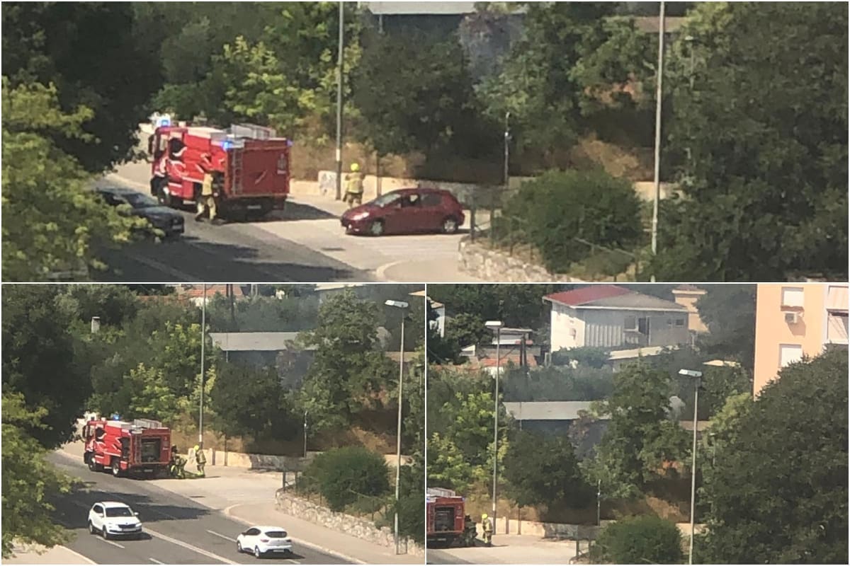 PLANULO KOD POLJUDA Vatrogasci hitno dojurili do Pomorske škole. Evo što smo saznali