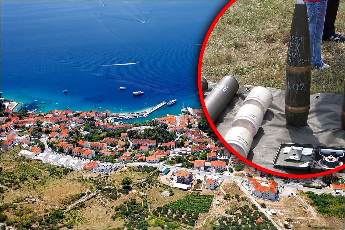ŠOK NA BRAČU Čistili podmorje od smeća, pa pronašli streljivo haubice