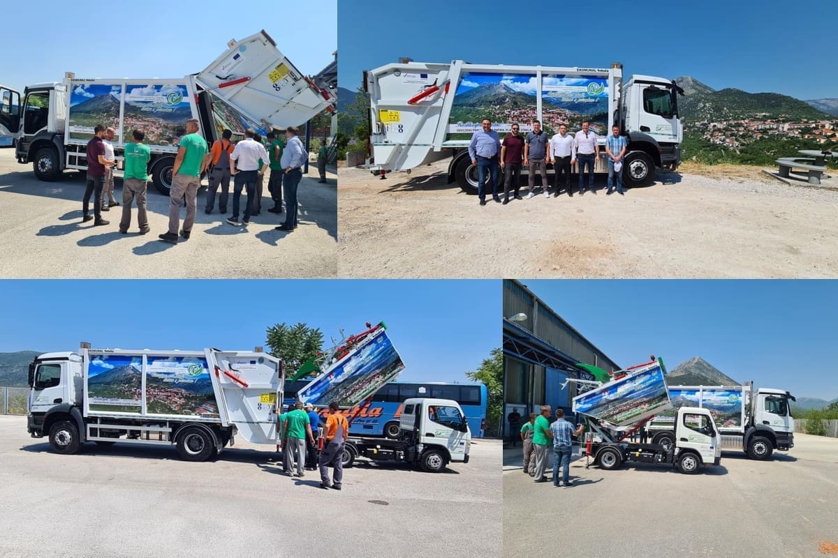 'Gradska čistoća i usluge' obogatila svoj vozni park: "Zajedničkim snagama za ljepši i zeleniji Vrgorac"