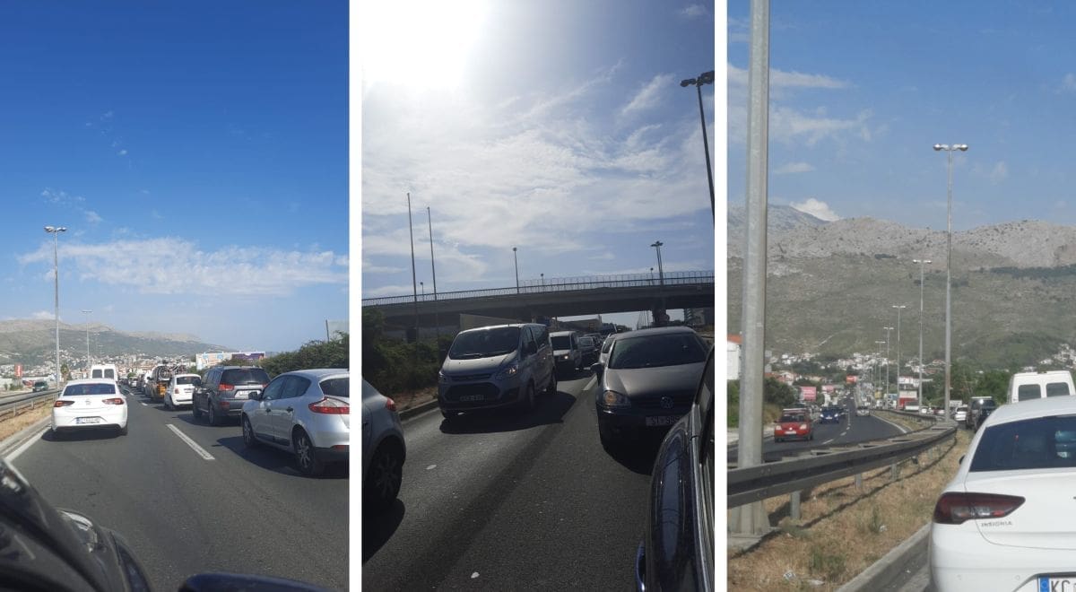 GUŽVA NA SIROBUJI Naoružajte se strpljenjem, kolona je ogromna