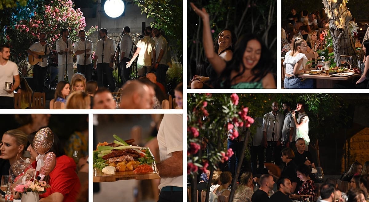 TRAŽILO SE MJESTO VIŠE Ovako je izgledala klapska večer u restoranu Familija u Žrnovnici