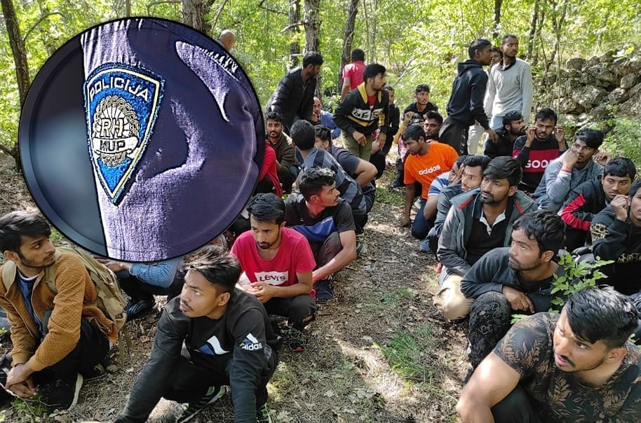 VEĆA SKUPINA MIGRANATA PRONAĐENA U ZAGORI Nezakonito su ušli u Hrvatsku, uhićeni su