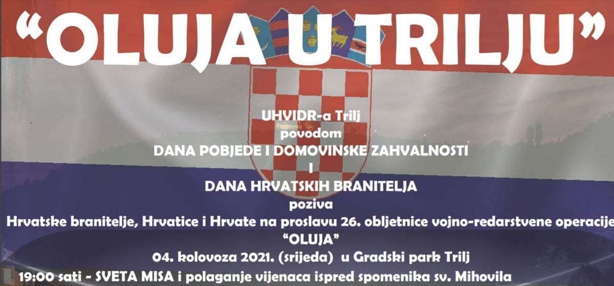 SPEKTAKL U TRILJU Proslavu 'Oluje' uveličat će Daleka obala: Donosimo detalje!