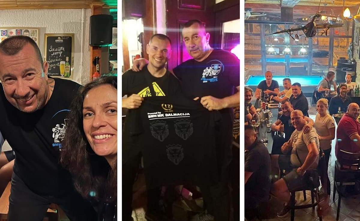 Rakeli u čast u Vojvodini zapjevala klapa "Ban Jelačić": Splićanin predstavio svoju knjigu i pričao o moto avanturama