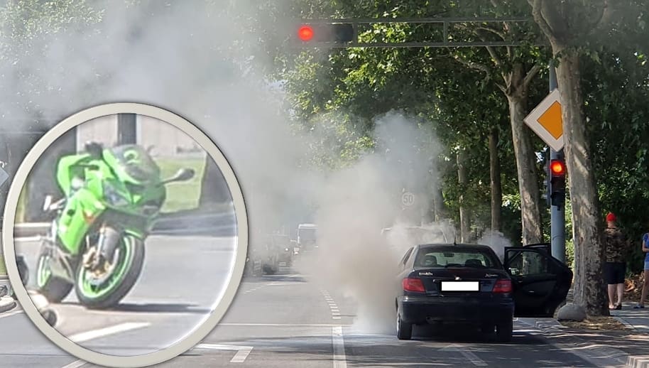 ODVIJALA SE DRAMA U SOLINU Motorist pomogao u gašenju požara na Citroenu: "Spasio je stvar, odmah je dojurio s aparatom"