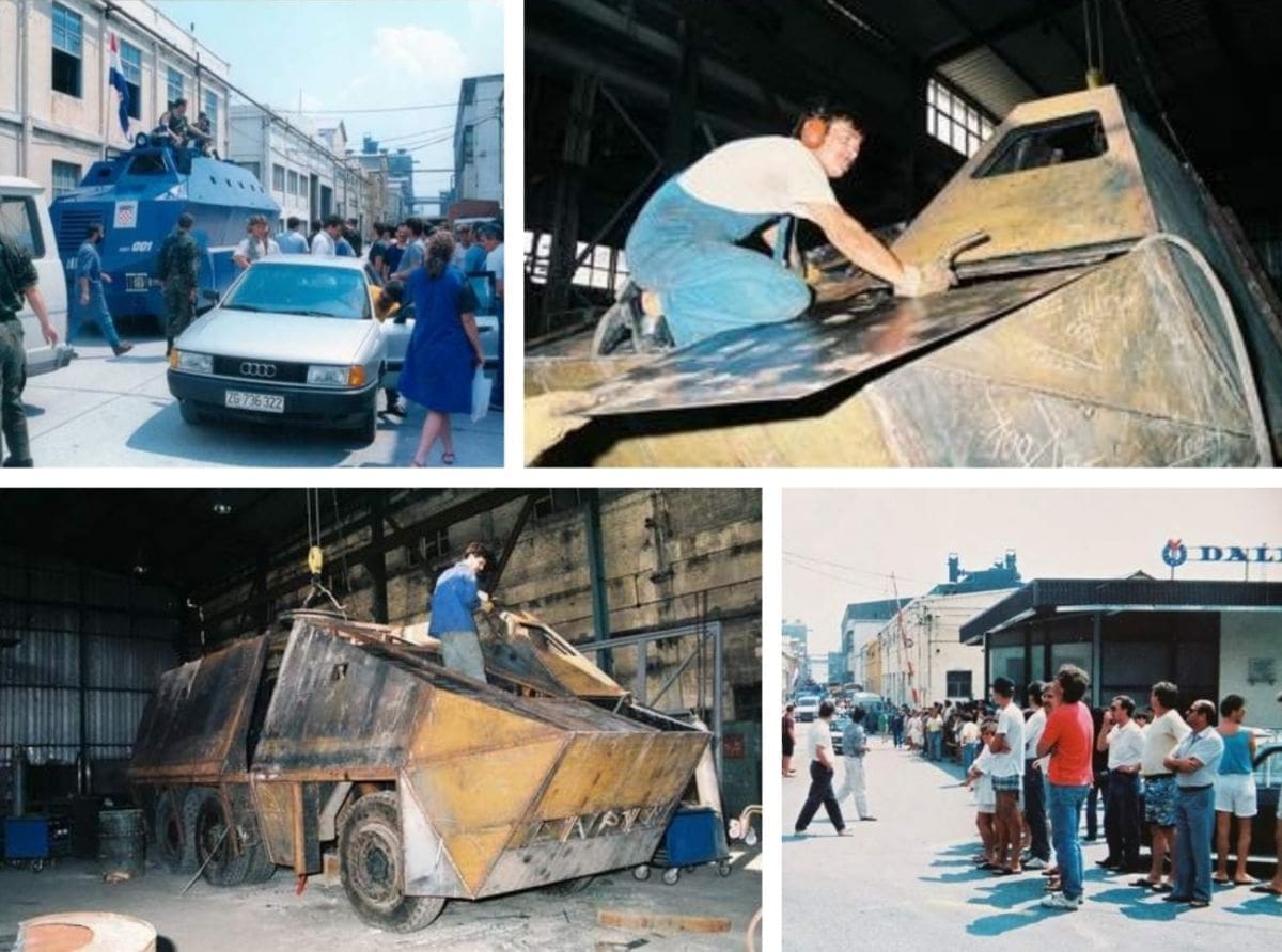 Prije točno 30 godina iz Dugog Rata izašao je prvi hrvatski oklopni transporter: U nedjelju promocija knjige "TIN je bio prvi"