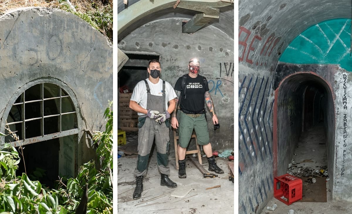 TAJNE KMANA Usred gradskog kvarta nalazi se misteriozni bivši vojni tunel dužine stotinjak metara