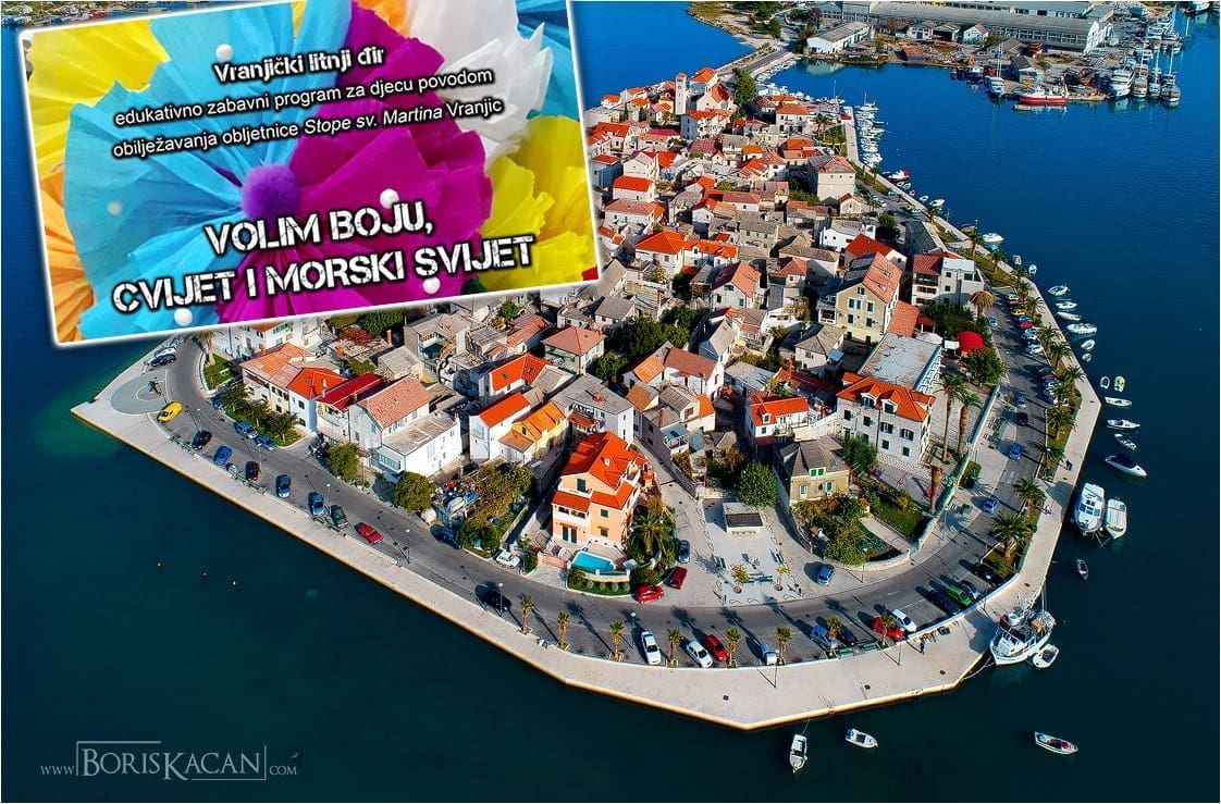 Vranjički ljetni đir – „Volim boju, cvijet i morski svijet“: Organizira se edukativno-zabavni program za djecu povodom obljetnice Stope sv. Martina