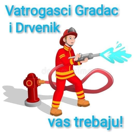 VATROGASCI NAS TREBAJU "Pomozimo vatrogascima Drvenika i Gradaca"