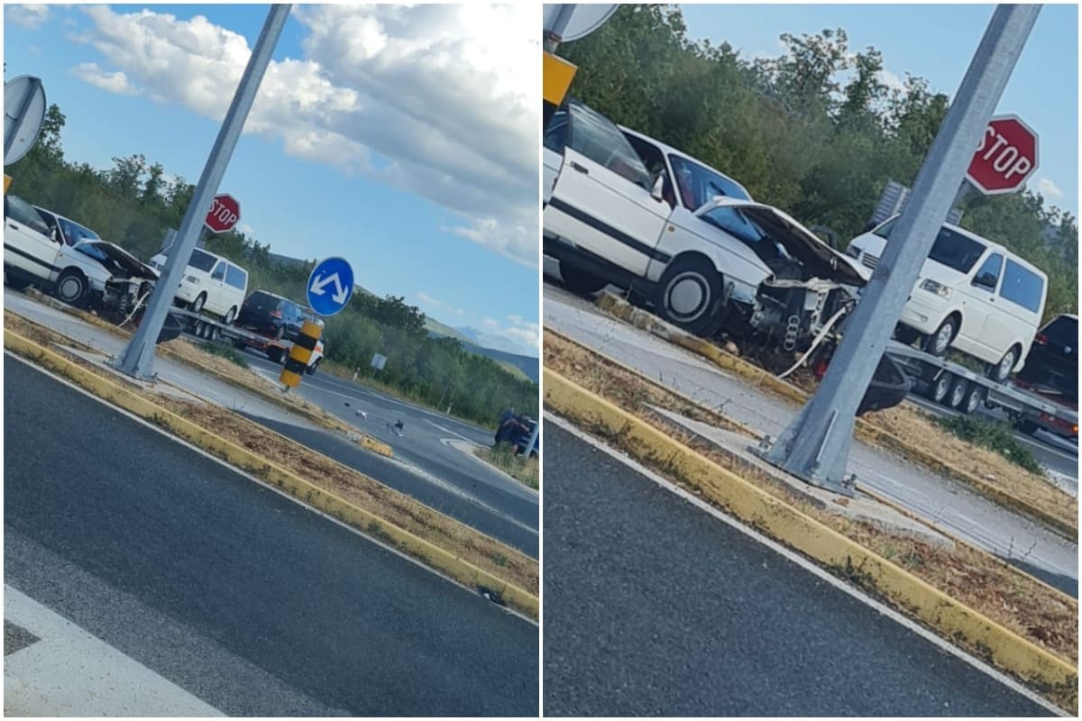 PROMETNA KOD TRILJA Sudarila se dva automobila, šteta je velika