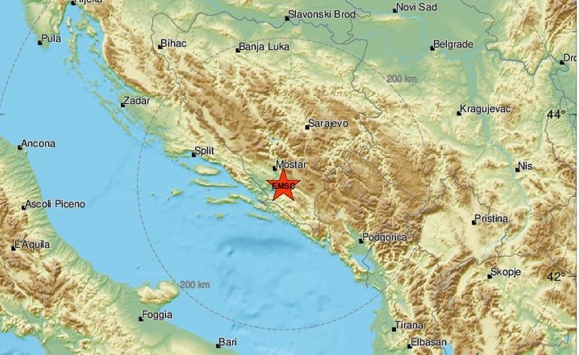 Zatresla se dolina Neretve: "Dva su potresa bila, skoro istog intenziteta"