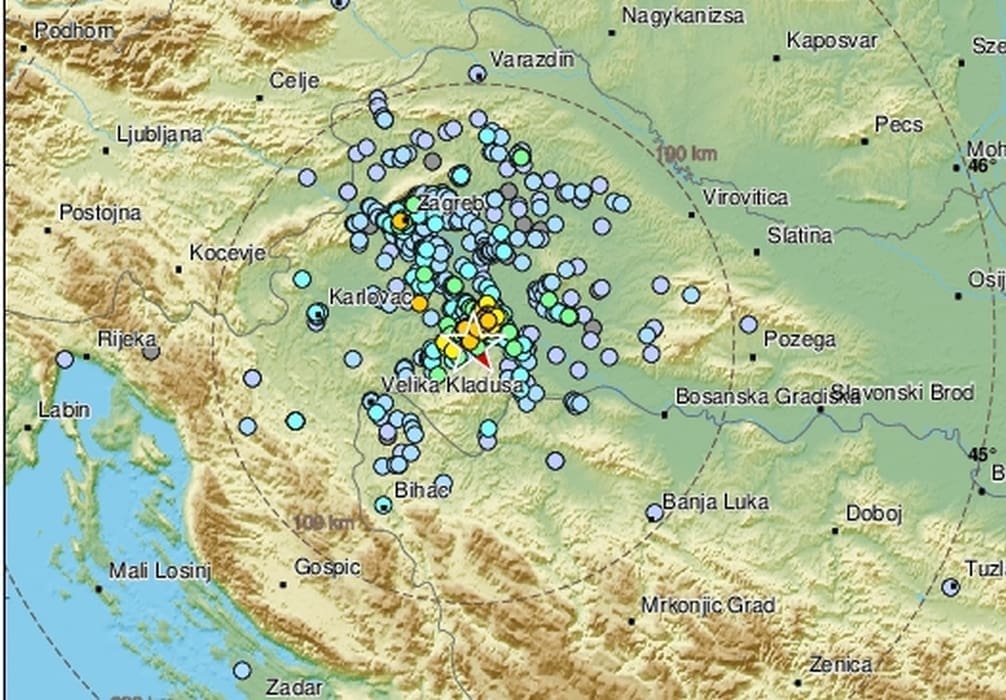 NOVI JAK POTRES U PETRINJI: "Bilo je kao detonacija, skočili smo svi iz kreveta"