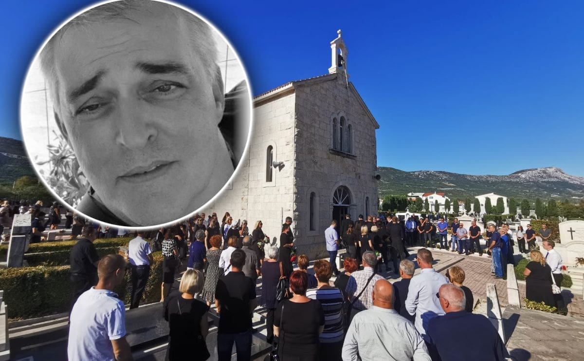 TUGA U KAŠTELIMA Posljednji ispraćaj Pere Klišmanića, poznatog klapskog pjevača i voditelja