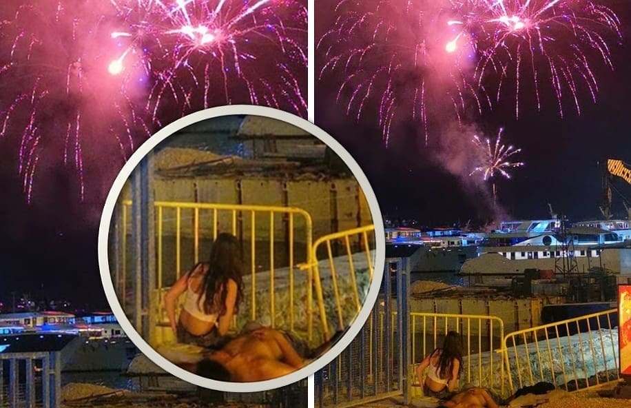 ZASJALO SE NEBO IZNAD SPLITA Pogledajte scene vatrometa nad Rivom, a neki su imali i ljubavni vatromet