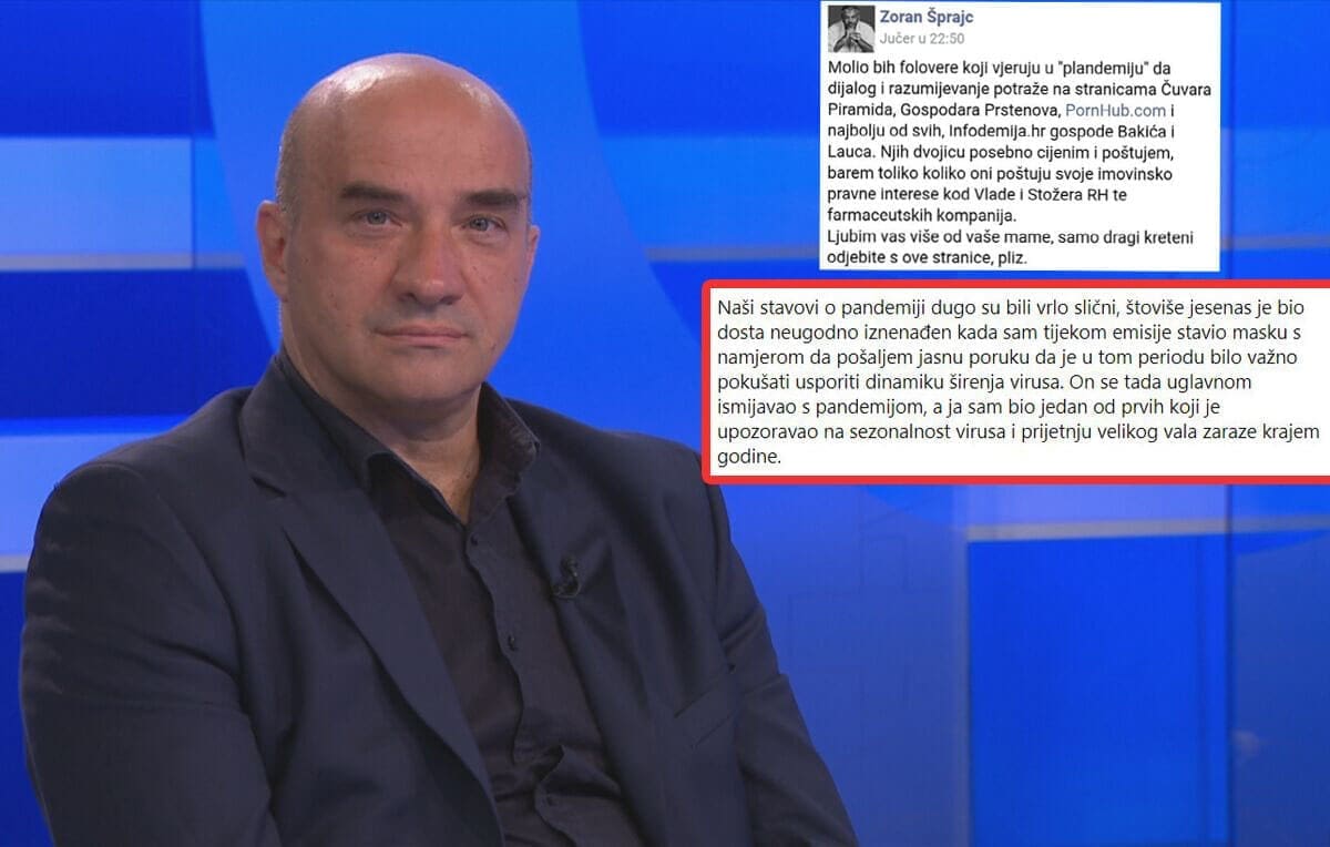 INTERNETSKI OBRAČUN Lauc se uključio u raspravu Bakića i Šprajca: "Ne znam zašto na službenim stranicama objavljuje aktivni link na stranicu sa porno sadržajem"
