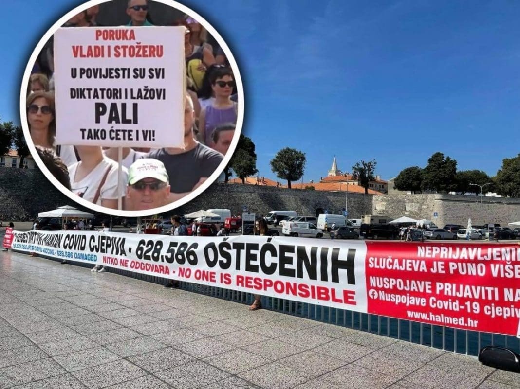 NOVI PROSVJED U DALMACIJI, STIŽE I “ANTIVAX GURU” “Želimo slobodu izbora, a osobito želimo zaštititi našu djecu!”