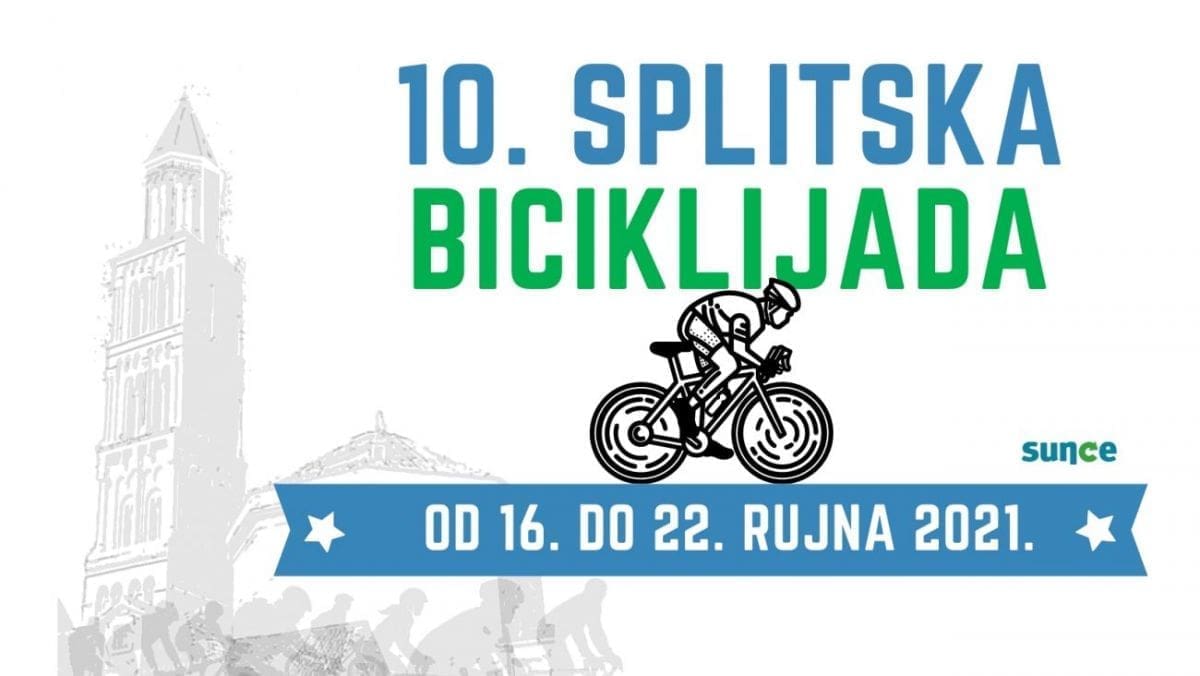 Povodom Europskog tjedna mobilnosti i obilježavanja Dana bez automobila, Udruga Sunce organizira desetu Splitsku biciklijadu.