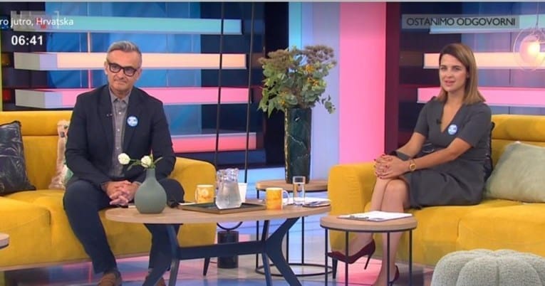 NIJE PRVI PUT Doris Pinčić se potkrao gaf, njen kolega samo kimao glavom