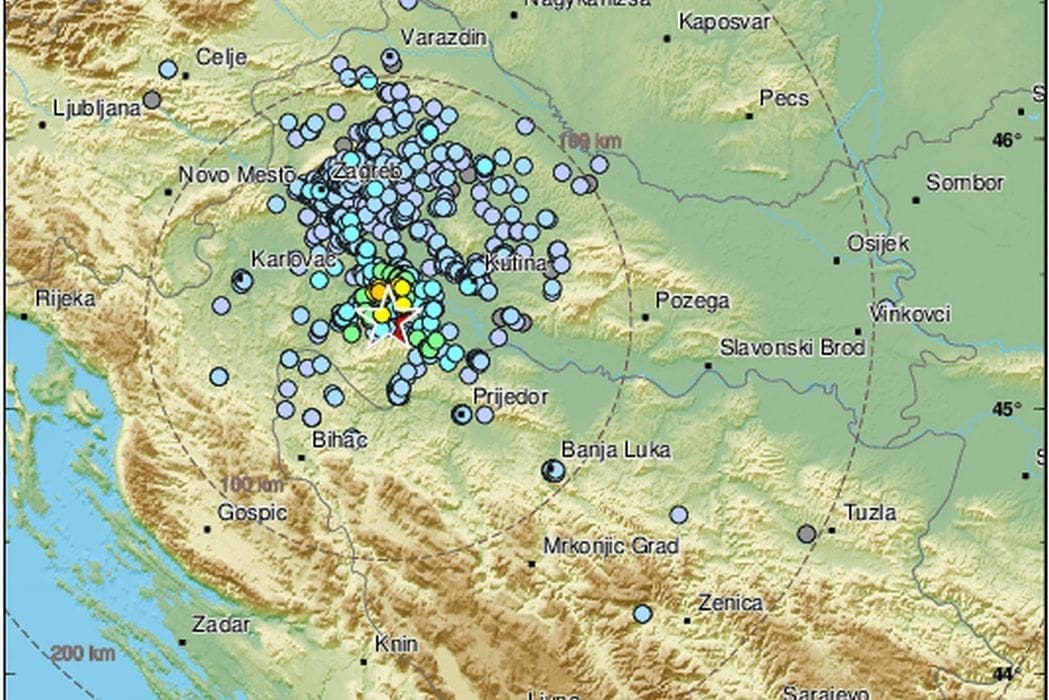 TLO SE NE PRESTAJE TRESTI Nema mira za stanovnike Banije: "Katastrofa, opet, užasna buka i sve mi se treslo pod nogama"