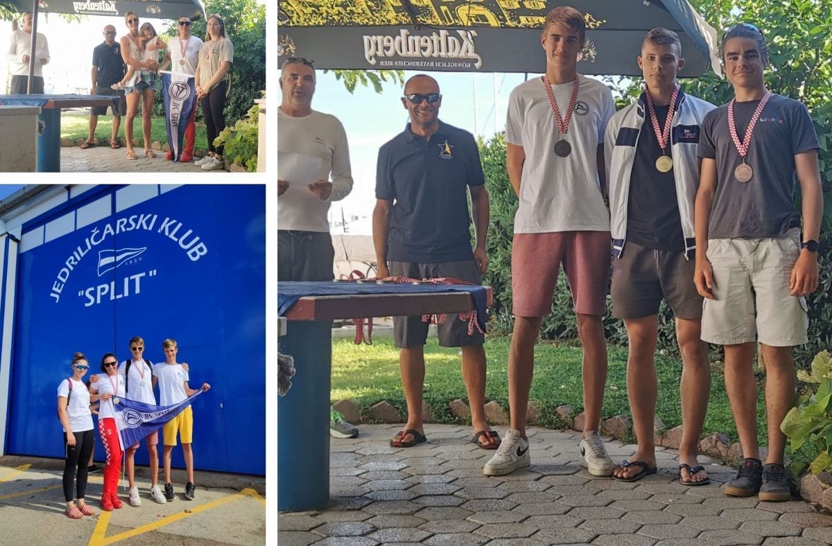 Državno prvenstvo za klasu ILCA 6 u Splitu: Vorobeva, Golubić i Lulić najbolji