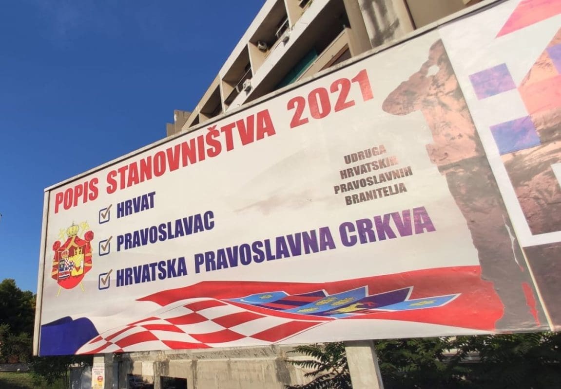 PLAKATI PO GRADU U Splitu se sugerira Srbima da se izjasne kao hrvatski pravoslavci