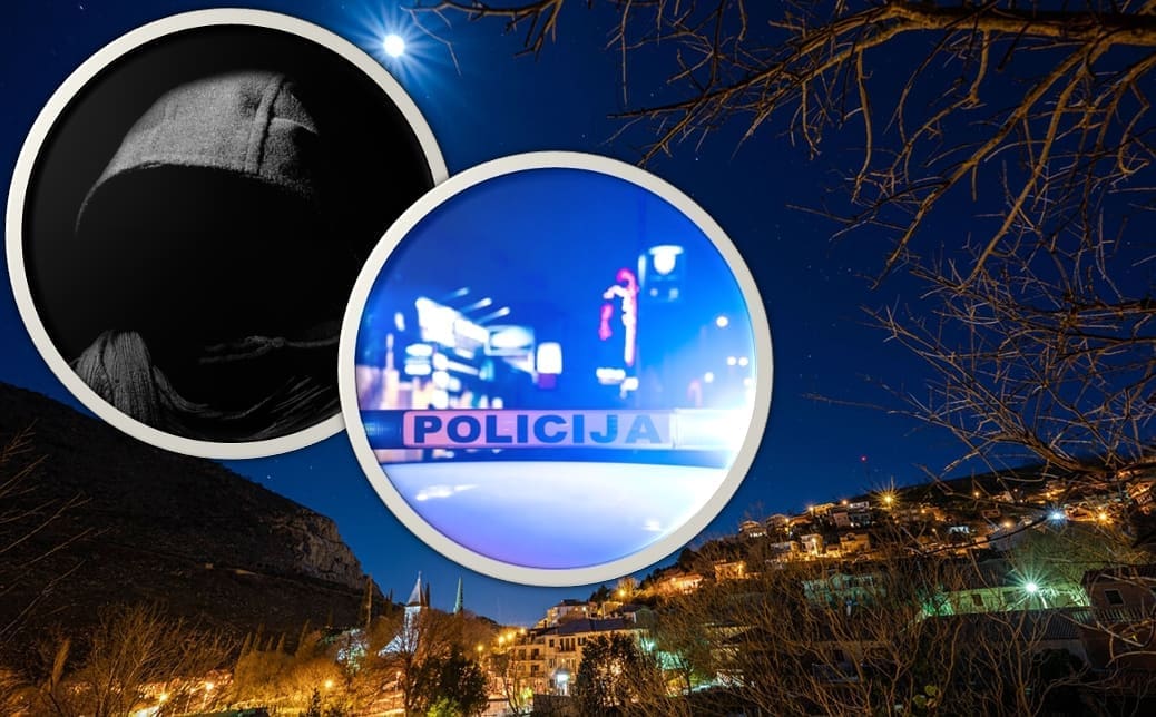 NOĆNI NAPAD U ŽRNOVNICI "S fantomkom na glavi uletio u kuću i tražio od muškarca novac. Produljen mu je istražni zatvor"