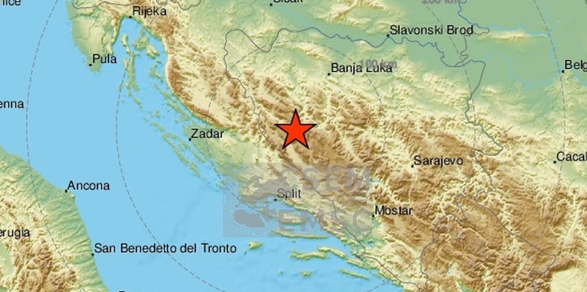 POTRES ZATRESAO SUSJEDSTVO Osjetili ga i Splićani: "Podrhtavanje, televizor mi se zatresao"