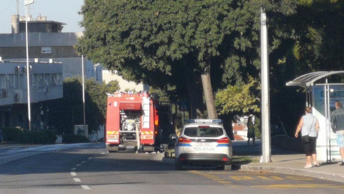 Izbio požar u Ulici Matice hrvatske, vatrogasci pohitali na teren