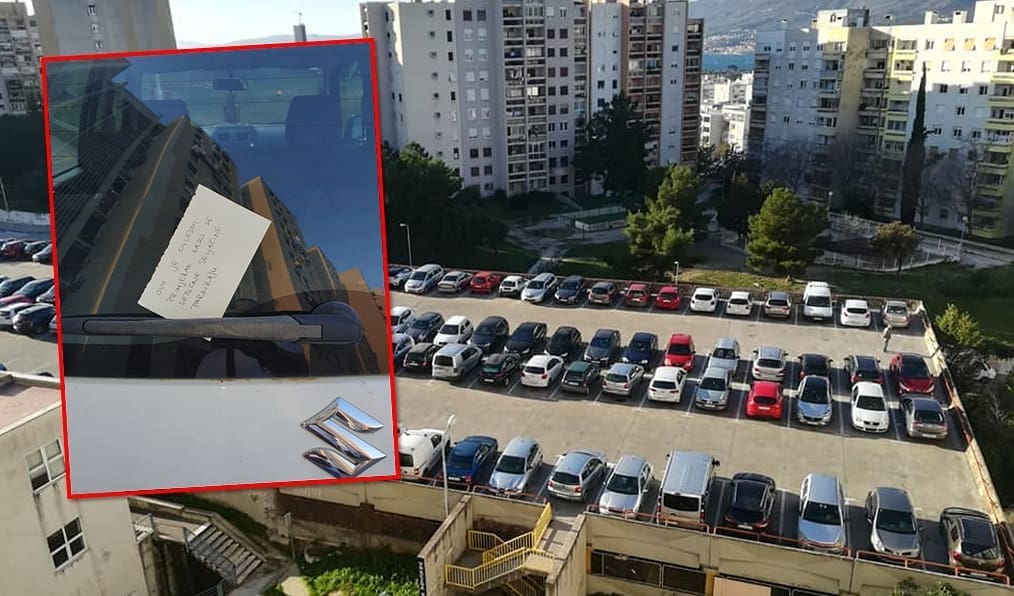 KAKO OVOGA KAZNITI? Stanovnici Pujanki bijesni zbog jednog vozača. Ostavili su mu poruku: "Ogledni primjer sebičnosti"