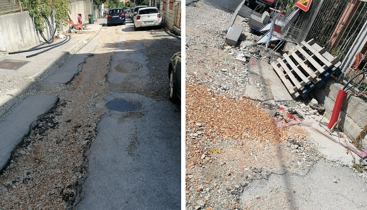 STANOVICI ŠKRAPA U OČAJU Ulica im zbog rekonstrukcije stoji raskopana već pola godine: "Ovo je ruglo i nerad"