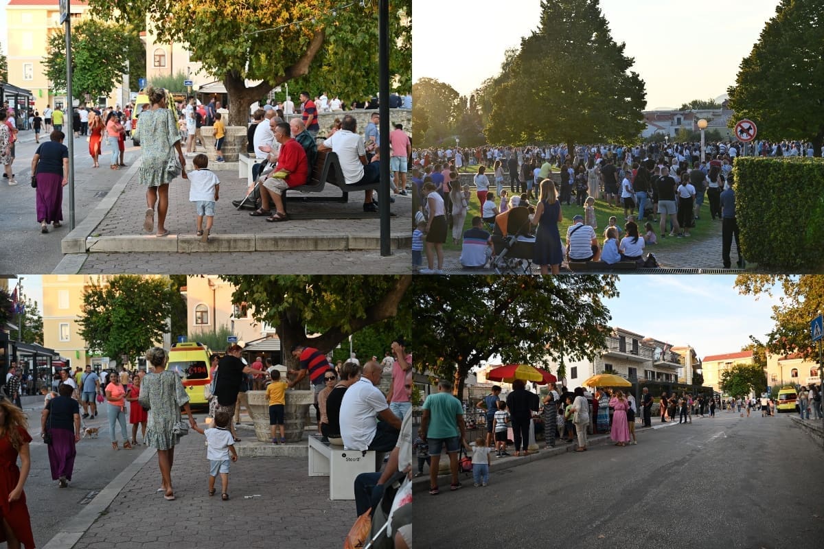 TRAŽILO SE MJESTO VIŠE Bili smo večeras u Solinu, pogledajte što smo snimili