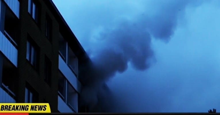 UZNEMIRUJUĆE SCENE Eksplozija u Švedskoj, ljudi skakali s balkona