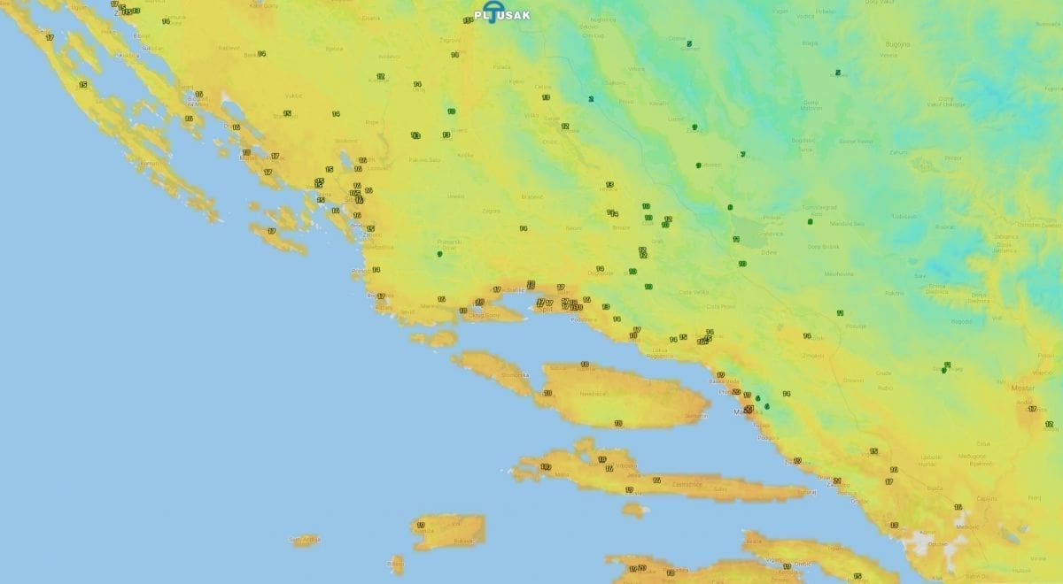 ADIO, LJETO! Danas počinje jesen. Na Dinari osjet hladnoće do čak -5 stupnjeva, navečer će biti jake bure