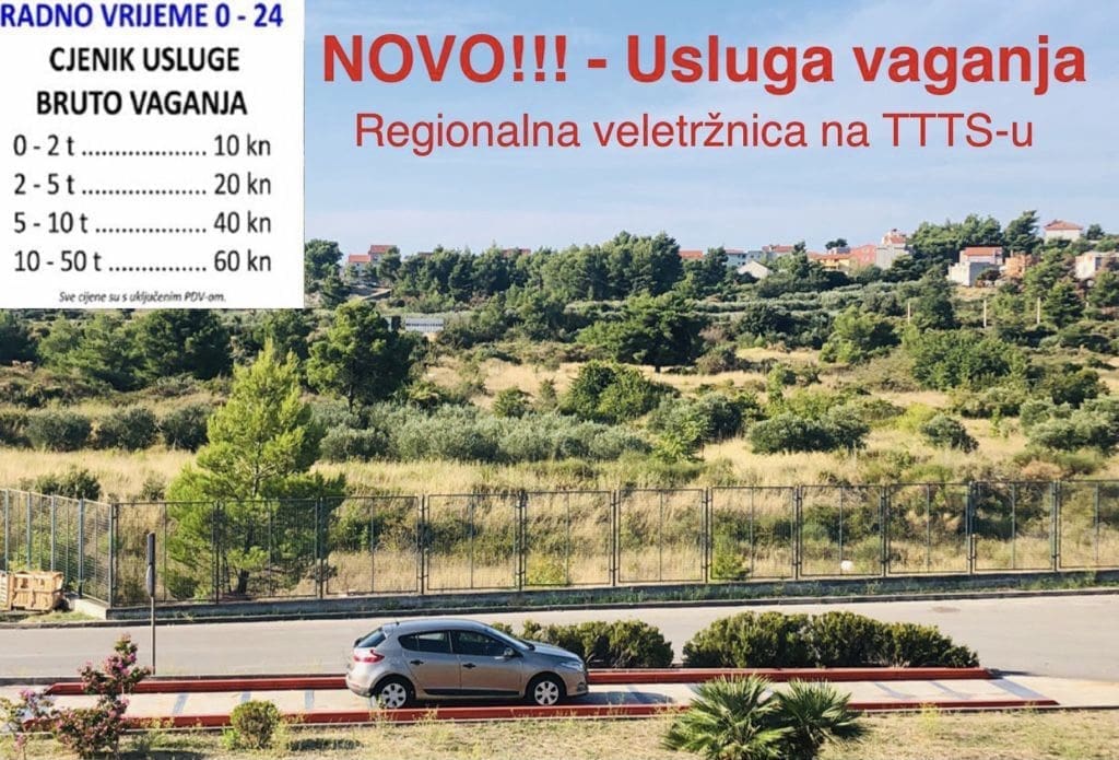 REGIONALNA VELETRŽNICA NA TTTS-u - USLUGA VAGANJA 18 METARA DUGOM KOLNOM VAGOM DO 50 TONA ZA SVE VRSTE TERETA