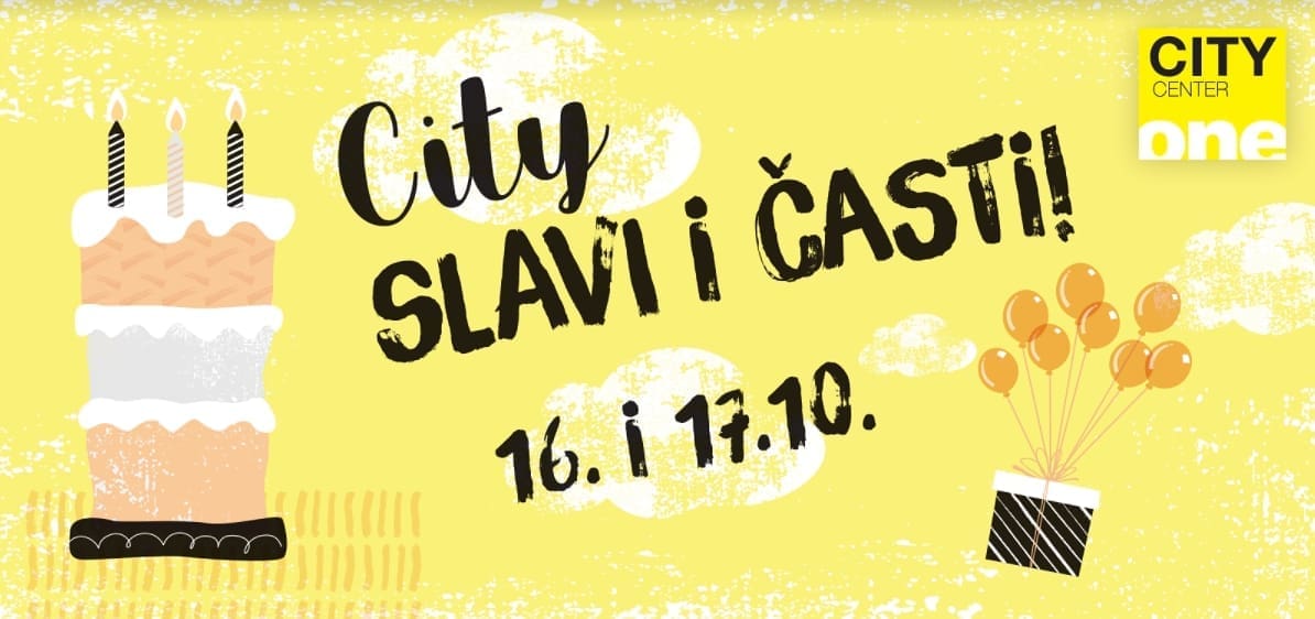 NE PROPUSTITE ROĐENDAN CITY CENTERA ONE Čekaju vas pokloni i pogodnosti za kupnju iznad određene vrijednosti, a neke očekuje i 50.000 kuna!