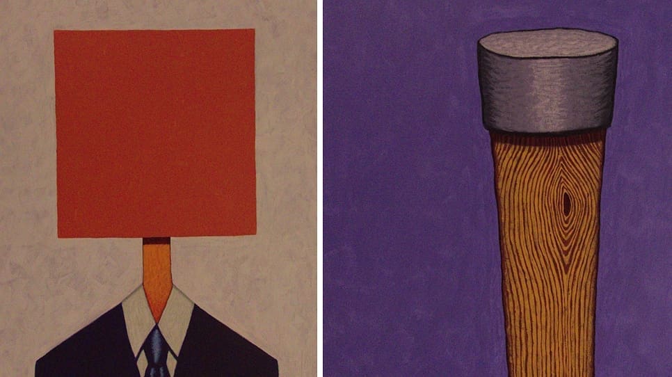 KLUB ZONA Mladi izlažu: Anton Davidović društvenu kritiku formira serijom akrila