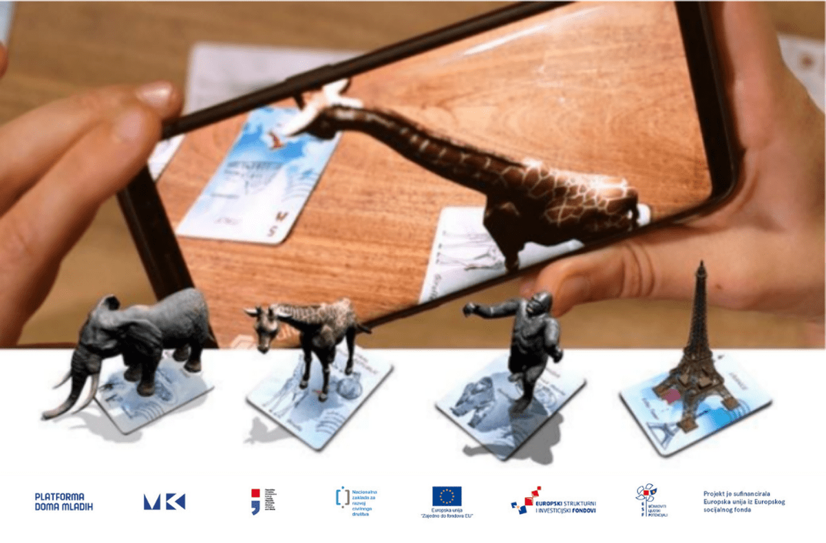 Besplatne radionice proširene stvarnosti – izradi svoju vlastitu multimedijalnu igru