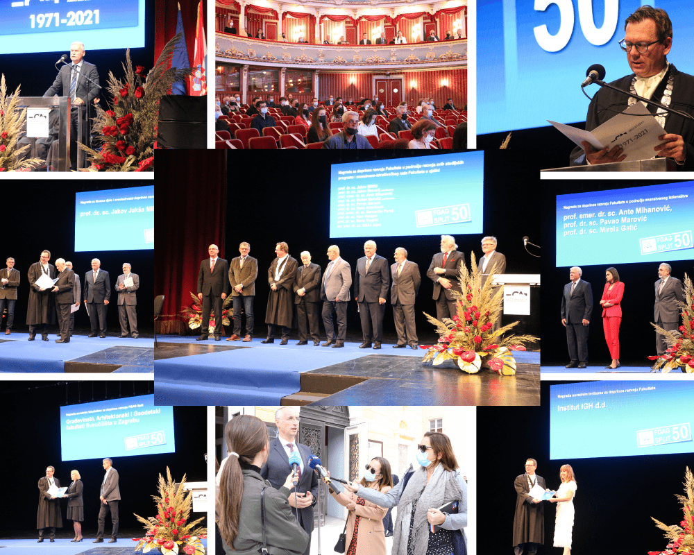 VELIKI JUBILEJ Svečana proslava 50 godina Fakulteta građevinarstva arhitekture i geodezije Sveučilišta u Splitu