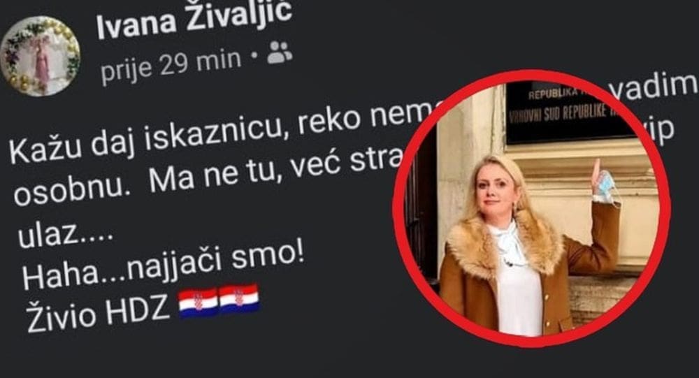 ŠIRI SE OBJAVA Direktorica ‘Čistoće Cetinske krajine’ hvali se stranačkom iskaznicom. Tvrdi da joj je profil hakiran