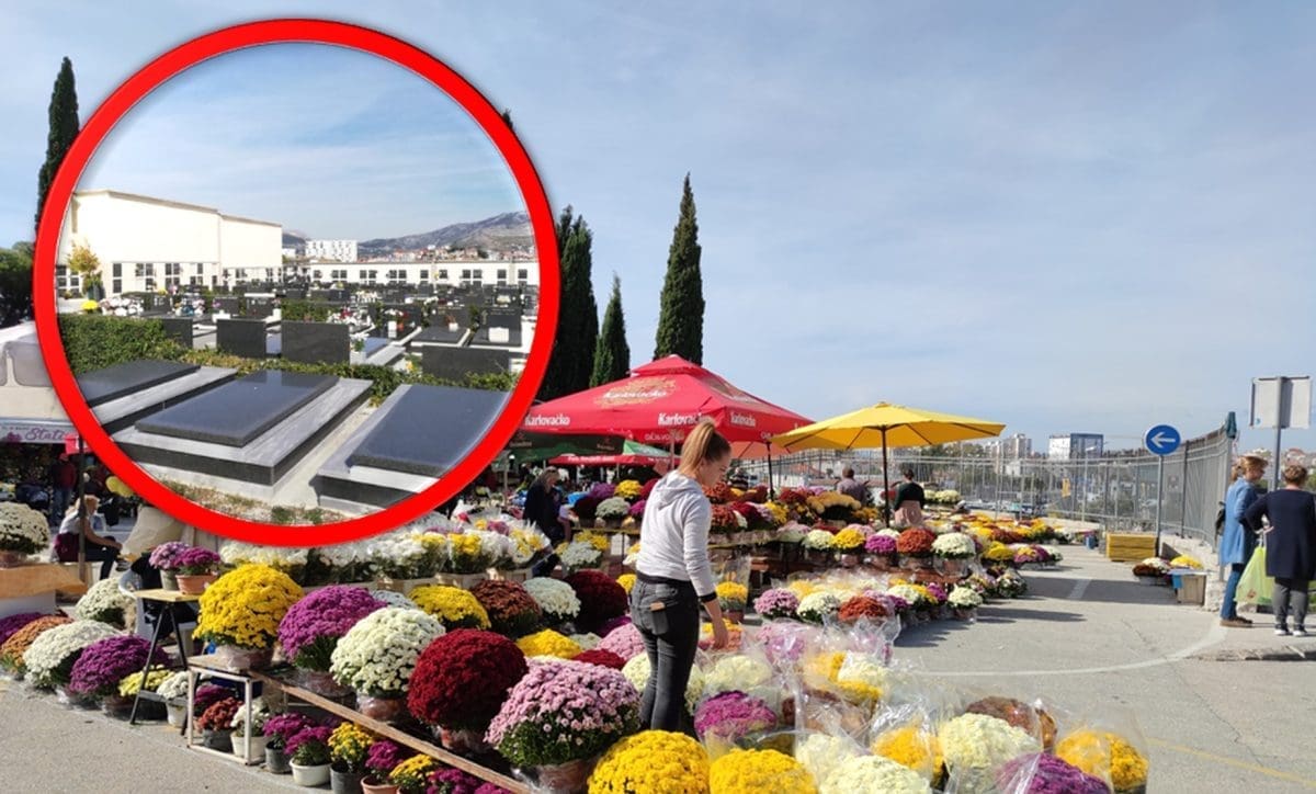 PRISTIŽU GRAĐANI SA SVIH STRANA Splićani posjećuju grobove svojih najmilijih, evo što smo zabilježili na splitskom Lovrincu