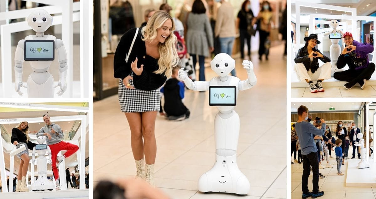 NOVA ATRAKCIJA City Center one prvi shopping centar u Hrvatskoj koji ima humanoidnog robota: Jeste li "bacili" selfie sa simpatičnom Pepper?