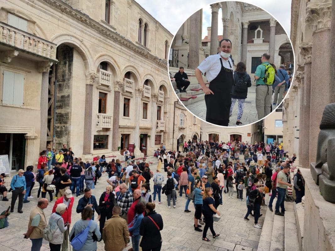 POSTSEZONA NE JENJAVA Peristil je 'pun života', razgovarali smo s konobarom iz poznate kavane: "Ovo je veliko iznenađenje..."