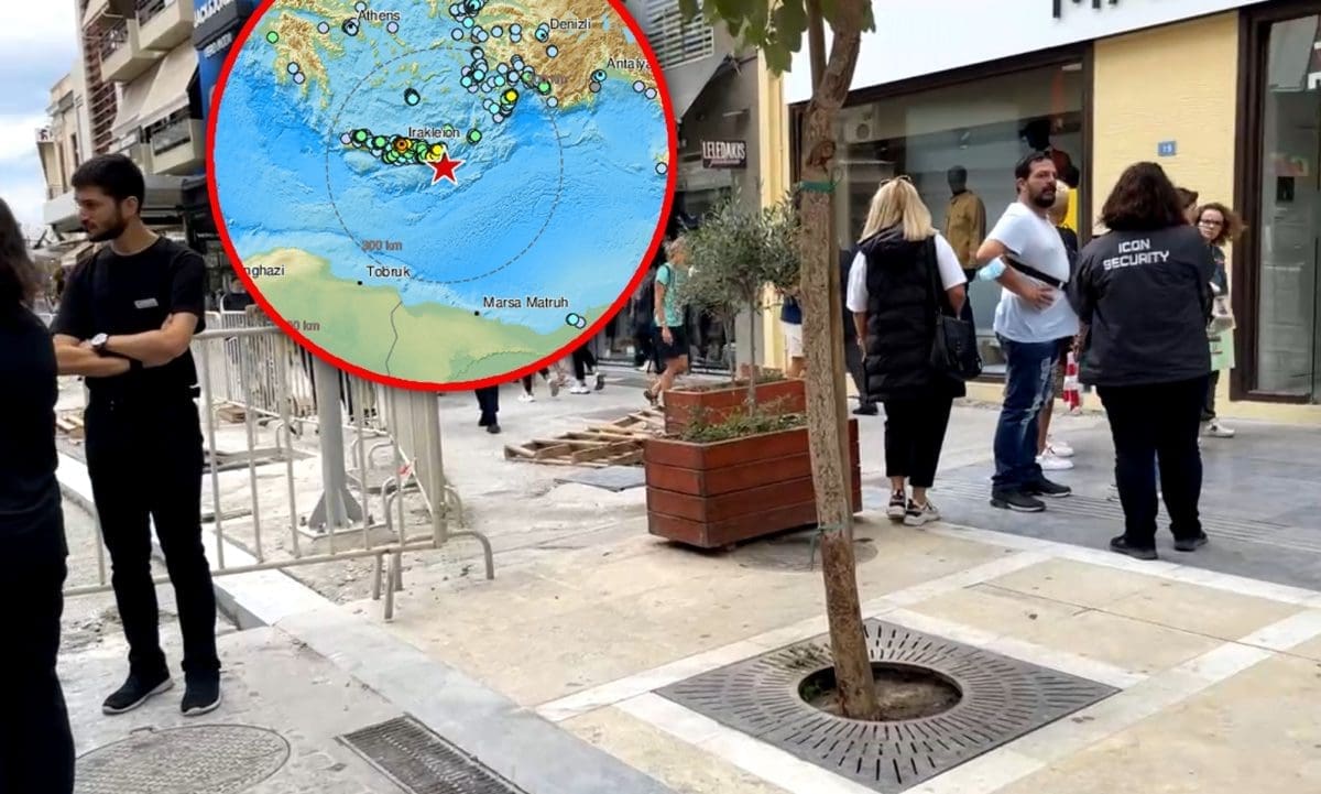 VIDEO Snažan potres pogodio Grčku: Srušila se crkva, ljudi bježali na ulice...