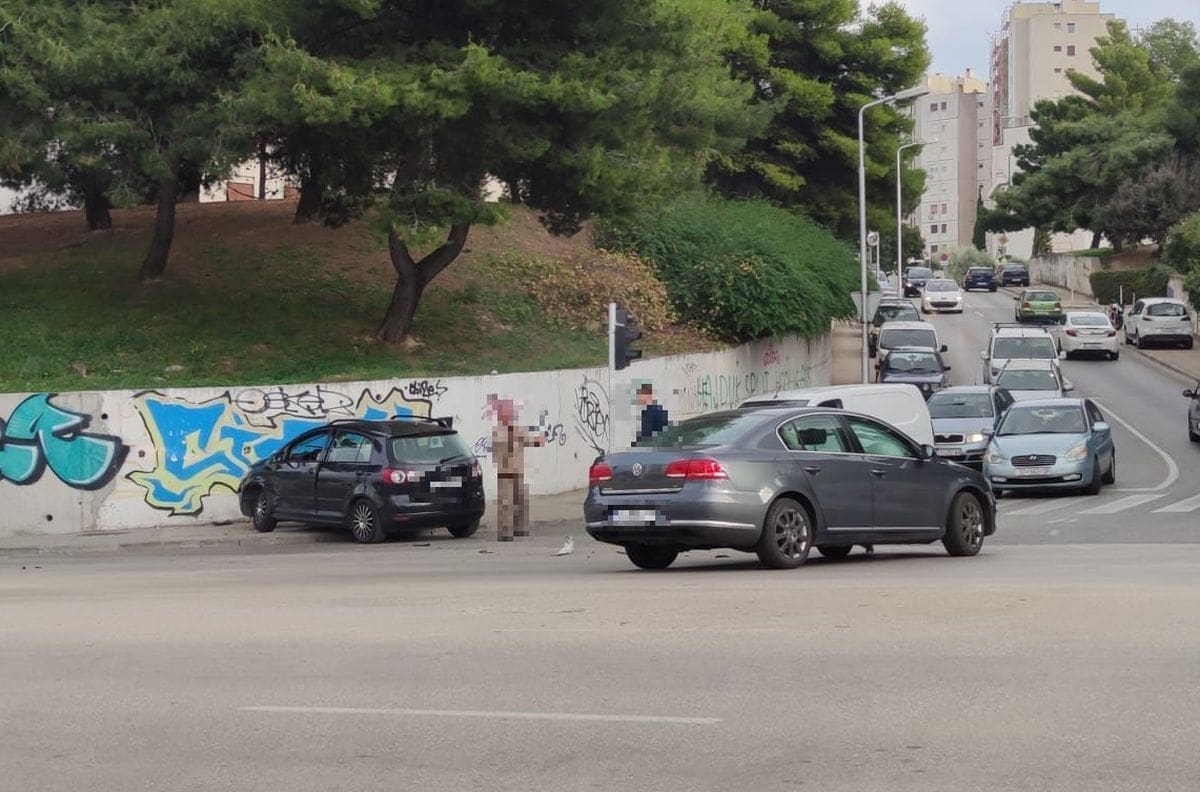 PROMETNA U SPLITU Sudarila se dva automobila, na mjesto događaja upućena hitna pomoć